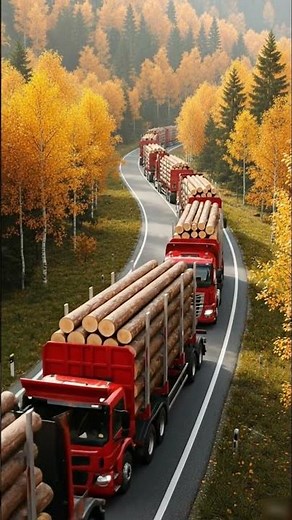 The Giant Log Convoy That Shocked the Internet!