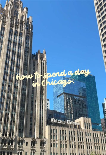 this is how to spend a day in chicago! if you are only here for a day, these are the sightseeing spots and activities that can’t be missed 🌭 ☀️ #travel #chicago #thingstodo #wheretoeat #traveltiktok