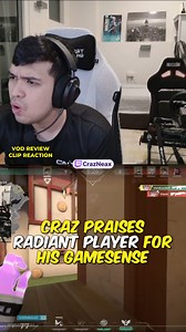 10K views · 191 reactions | Bro praises Radiant Player for his incredible game sense! #valorant #valorantclips #gaming #gamer #crazneax | CrazNeax | Facebook