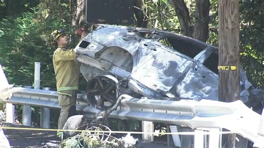 Person killed in fiery car crash on Hwy 17 in Santa Cruz Mountains, CHP says