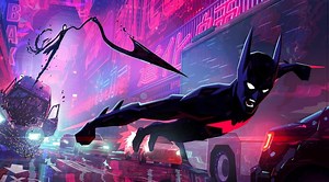 Concept art for Batman Beyond animated movie pitch drops online