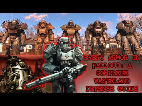 EVERY ARMOR IN FALLOUT: A COMPLETE WASTELAND DEFENSE GUIDE