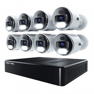 Night Owl 12 CH NVR Security System, 2TB 8 Wired 4K Cameras