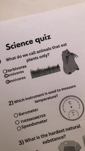 Test Your Science Knowledge with This Fun Quiz