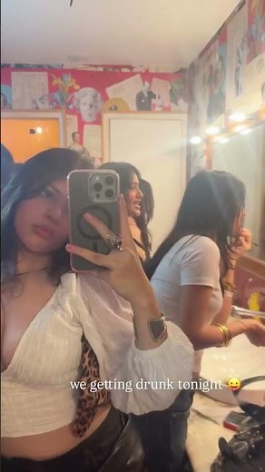 Beautiful and Busty Babe Showing Huge Cleavage
