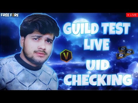 GAURAVVV IS LIVE/RANK PUSH LIVE/CUSTOM 1V4 GUILD TEST LIVE#FREEFIRELIVE