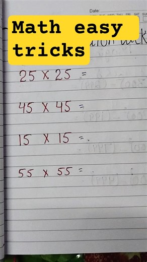 math easy tricks #shorts #trending #viral