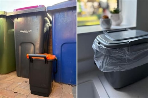 Delivery of new food waste collection caddies now underway in West Lindsey