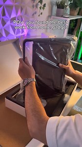 Everyone wants this portable monitor 💻 #tech #techgadgets #newtech #monitor #wfh #coolfinds #coolgadgets #tech #amazonfinds #unboxing #remote #remoteworker | Aura-Displays.com