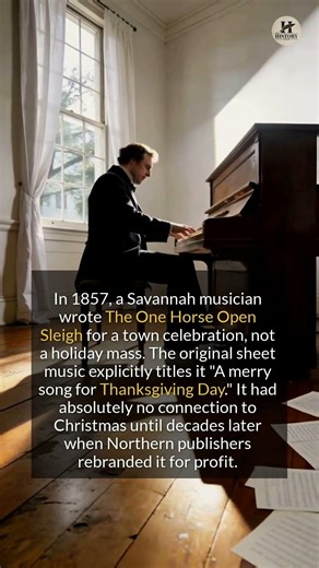 The Story of How Jingle Bells Was Actually Written for Thanksgiving Not Christmas