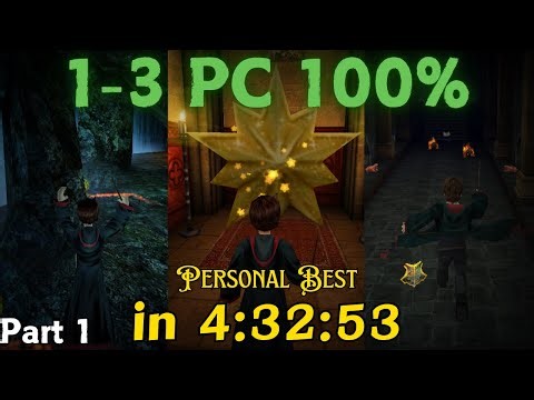 HP 1-3 Trifecta 100% Speedrun