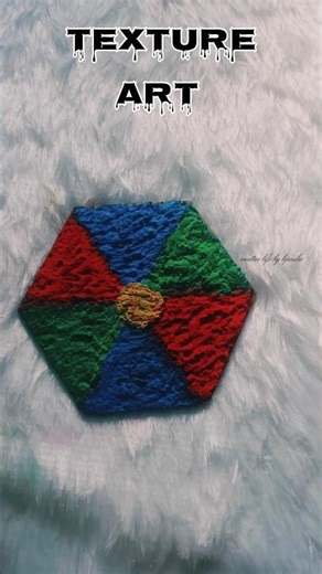 texture art 🥰 on MDF board 🎨