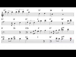 Over The Rainbow Harold Arlen 1938 Alto Sax