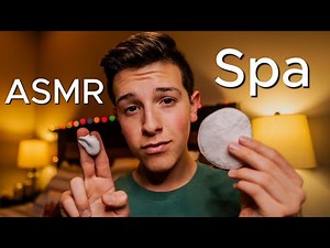 ASMR | Relaxing Spa Facial (layered sounds, personal attention, whispering)