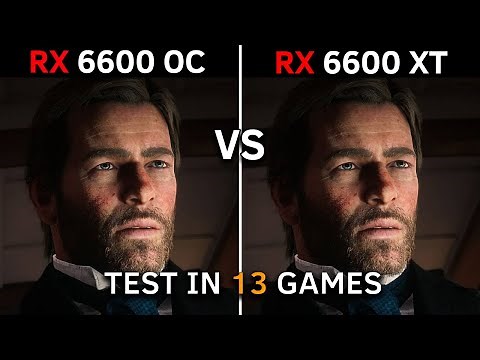 RX 6600 Overclocked vs RX 6600 XT | Is XT Worth Paying More?🤔 | Test in 13 Games | 2022