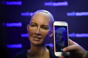 Humanoid Robot Sophia Now Has Working Legs In Giant Leap For AI