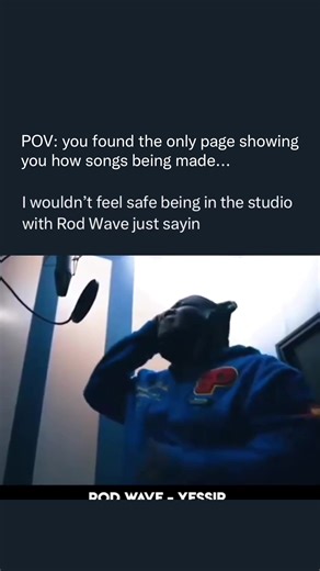how songs being made on Instagram: "“Yes Sir” by Rod Wave, released in 2023 on Nostalgia and produced by Desirez and Eelmatic, became a standout track for its heartfelt tone and soulful delivery. The song continued Rod’s streak of emotionally charged music, resonating strongly with fans and reinforcing his place as one of the leading voices in melodic rap. The studio recording captured Rod Wave layering powerful harmonies, refining melodies, and locking into the beat with emotional precision. En