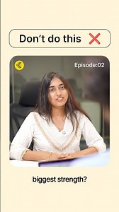 What’s Your Biggest Strength? | Best Interview Answer for Freshers | Ep: 02
