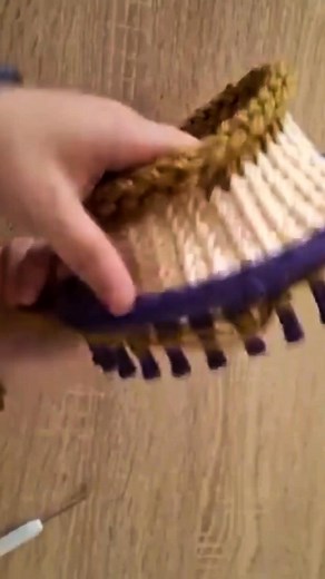28K views · 182 reactions | Knitting loom for beginners step by step #knitting #crochet #scarf #knitting_loom_eljammari #fblifestyle | Crochet knitting Ouabd | Facebook