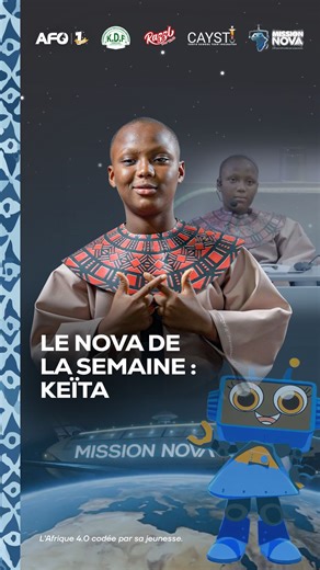 « Mission Nova » vous présente Le Nova de la semaine : KEÏTA de la Guinée 🇬🇳 Découvrez ses motivations ! Il peut fièrement dire #JeSuisNOVA et toi ? Fais aussi une vidéo de 30 secondes et dis-nous pourquoi tu es NOVA, elle sera postée sur nos réseaux. Découvrez l’épisode 2 de Mission Nova sur AFO MÉDIA (site, application et YouTube) ; cliquez ici : https://afomedia.com/videos/mission-nova-s1-ep2-des-jeunes-reinventent-lagriculture Téléchargez l’application gratuitement sur Google Play et Apps 