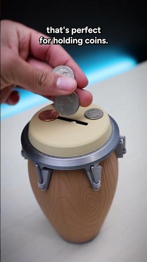 3D Printing my own Conga Coin Bank