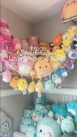 Huge Squishmallow haul! #squishmallows #shorts #haul