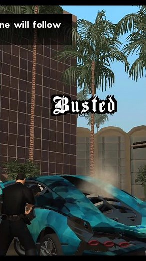 IF YOU TRY TO ESCAPE FROM COPS WITH TWO STAR WANTED LEVEL- GTA SAN ANDREAS. #gtaworld #gtasanandreas