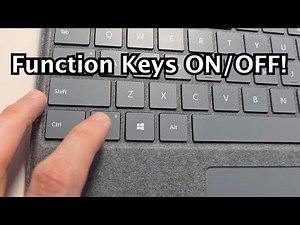 How to Turn Function Keys ON/OFF on Windows 11 or 10 PC