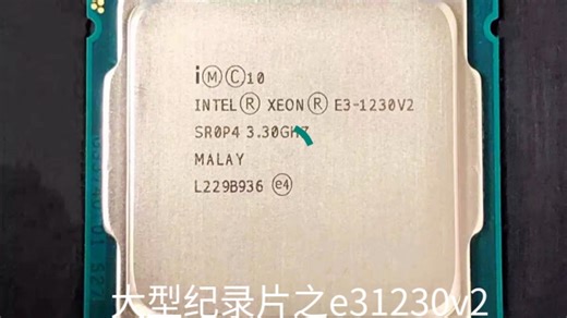 大型纪录片之e31230v2