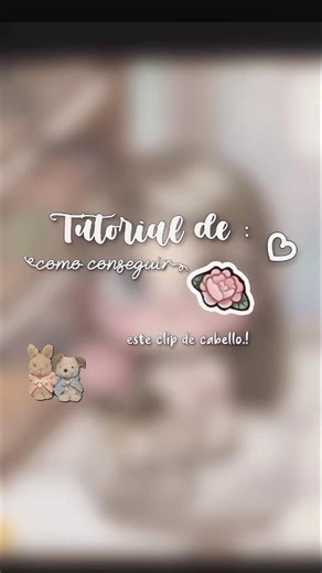 Tutorial de mi accesorio de flor🌷.! #sami #aestheic #tutorial #avatarworld
