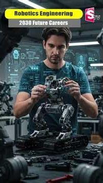 🤖 Robotics Engineering Future Scope in 2030 | Jobs, Salary & Career Opportunities #shortsfeed