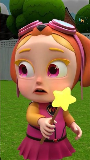 Baby found a magic wand | Rosoo - Baby Songs #kidssong #nurseryrhymes #foryou #shorts