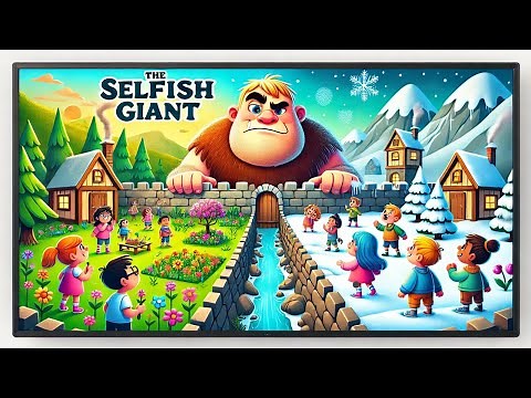 The Selfish Giant | 3D Animated Story | Moral Tales for Kids #kidsvideo | Rachna Sagar
