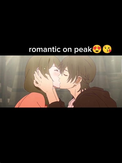 romantic on peak😍😘 #kizumonogatari #trending #animeedit