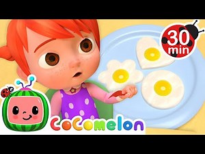 Breakfast Song! | CoComelon Nursery Rhymes & Kids Songs | Healthy Habits and Routines