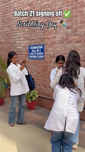 Scribbling Day college|| Batch 2021 || ACMS #2021 #mbbs #students #college #doctor #exam #neet #life