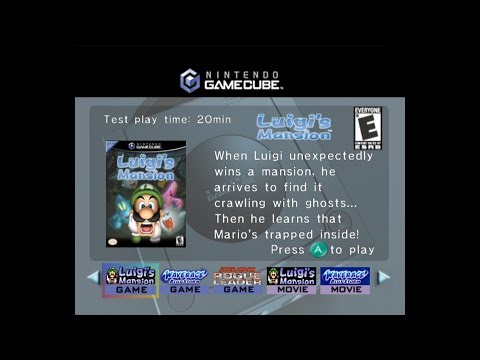 Main Menu - Interactive Multi-Game Demo Disk October 2001