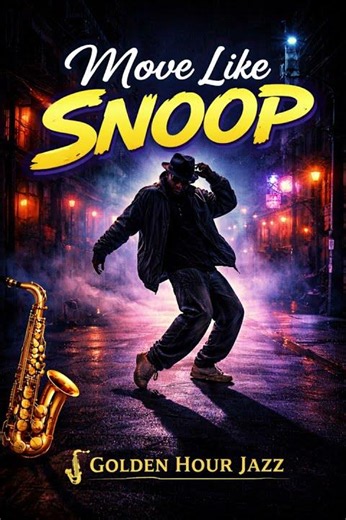 Move Like Snoop 🔥 Midnight Groove Energy #goldenhourjazz #music #boogiestorm