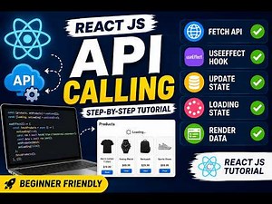 React JS API Calling Tutorial | Fetch API Data with useEffect & Loading State | React for Beginners