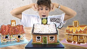 Only Eating Gingerbread Houses for 24 Hours