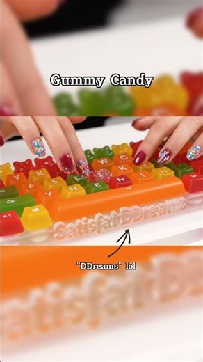Gummy Candy Keyboard 🍬 | ASMR AI Keyboard