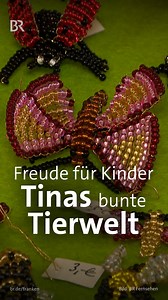 Perlentiere sind ihre Leidenschaft: 🐝🐞🐭🐦🐧 Seit mehr als 20 Jahren stellt Tina Hofmann die filigranen Kunstwerke her. Bis zu 45 Minuten braucht sie für ein Stück, denn jede Perle muss einzeln auf einen hauchdünnen Messingdraht aufgefädelt werden. Ihren eigentlichen Beruf kann die Perlenkünstlerin aus gesundheitlichen Gründen nicht mehr ausführen – und sieht ihre Tiere auch als Dank an die Gesellschaft 🙏. Die ganze Geschichte: https://br.de/s/7BcuVRx |fme | BR Franken - Bayerischer Rundfunk