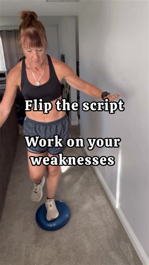 Too often our negative thoughts become our reality. “I can’t do this” “I’m not good at that”. You have the power to change your mindset. Flip the script. Make your weaknesses your strengths. #thisis55 #balance #workout #flipthescript #positivemindset | Angel Delabar Arflack