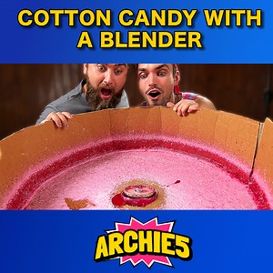 268K views · 2.6K reactions | Nous avons fabriqué et testé une machine à barbe à papa ! Archie5 : La fin des mythes sur Internet | Les astuces d'Archie5 | Facebook