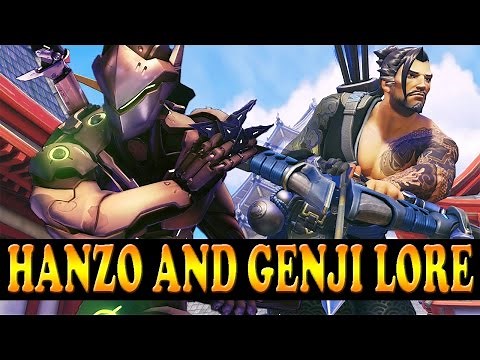 Overwatch Lore - Origin Story: Hanzo and Genji