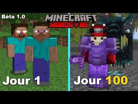 I survived 100 days in Hardcore mode, but my Minecraft evolves every day.