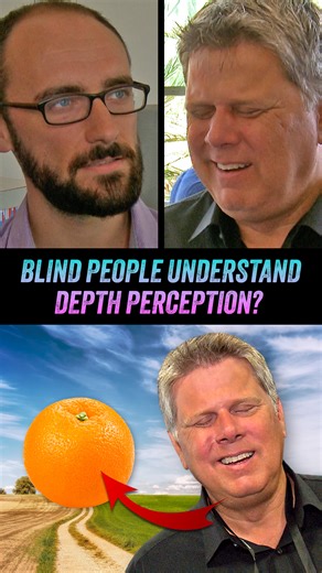 45K views · 1.4K reactions | Do Blind People Understand Depth Perception? (Ft. Michael Stevens of Vsauce) #science #perception #vision | Tommy Edison | Facebook