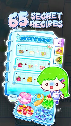 FULL 65 SECRET RECIPES in Tanghulu Master x K-LUNCH! 💙 Summer Cafeteria Complete Guide