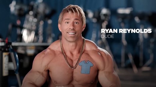 Ryan Reynolds Gets Disturbingly Swole in New FREE GUY Ad