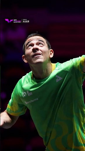 Caught a vibe 😎 #WTTMacao #TableTennis